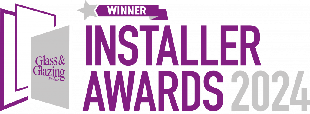 Best Feature Door Installation award from the Glass and Glazing Products National Installer Awards 2024